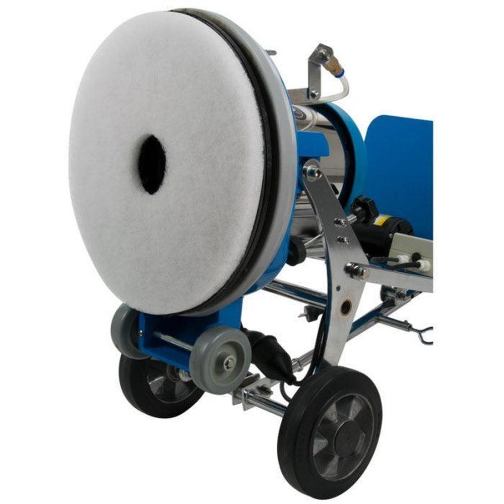 17 inch 1100Watt Boen en schrobmachine met actieve achterwielen & elektrisch sproeisysteem SP5001