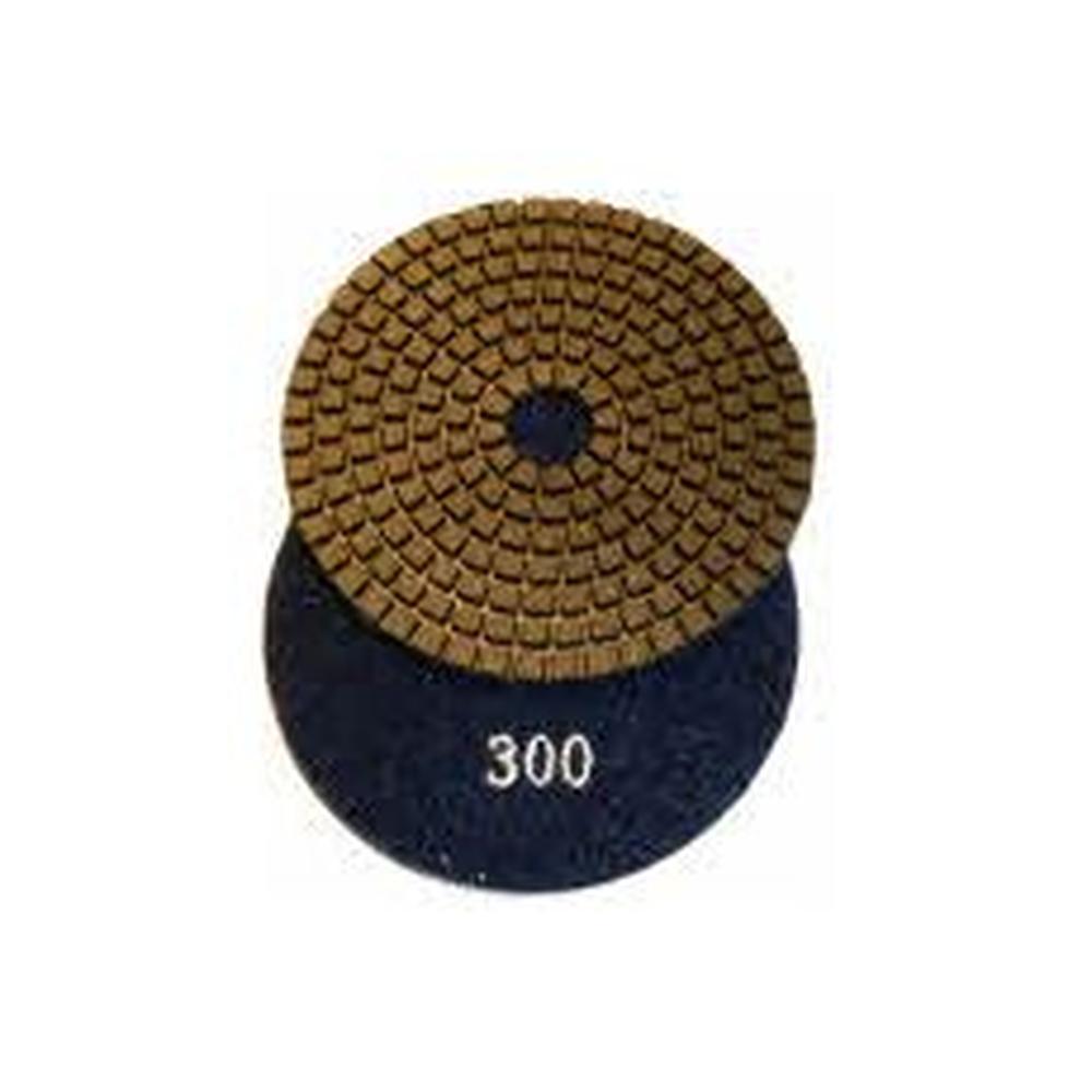 Korrel 300 - Dia:100mm - 6mm Dik Diamant Vloerpolijstschijf - Beton, Terrazzo & Natuursteen NAT