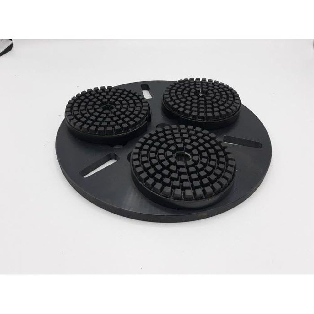 254mm - 3 x 100mm Polijst & Schuurschijven opnamebord SPBS250