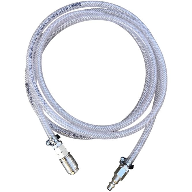 3.5Mtr Gewapende Vacuumpompslang incl koppelingen