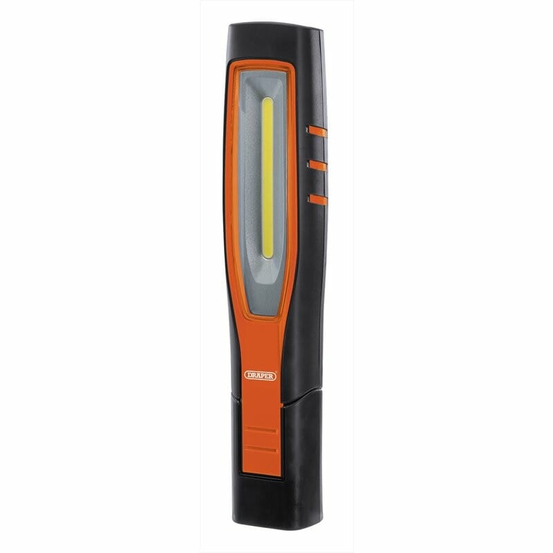 Inspectielamp COB LED, 10W, 1000 Lumen, oranjeDraper ToolsMZS Gereedschap