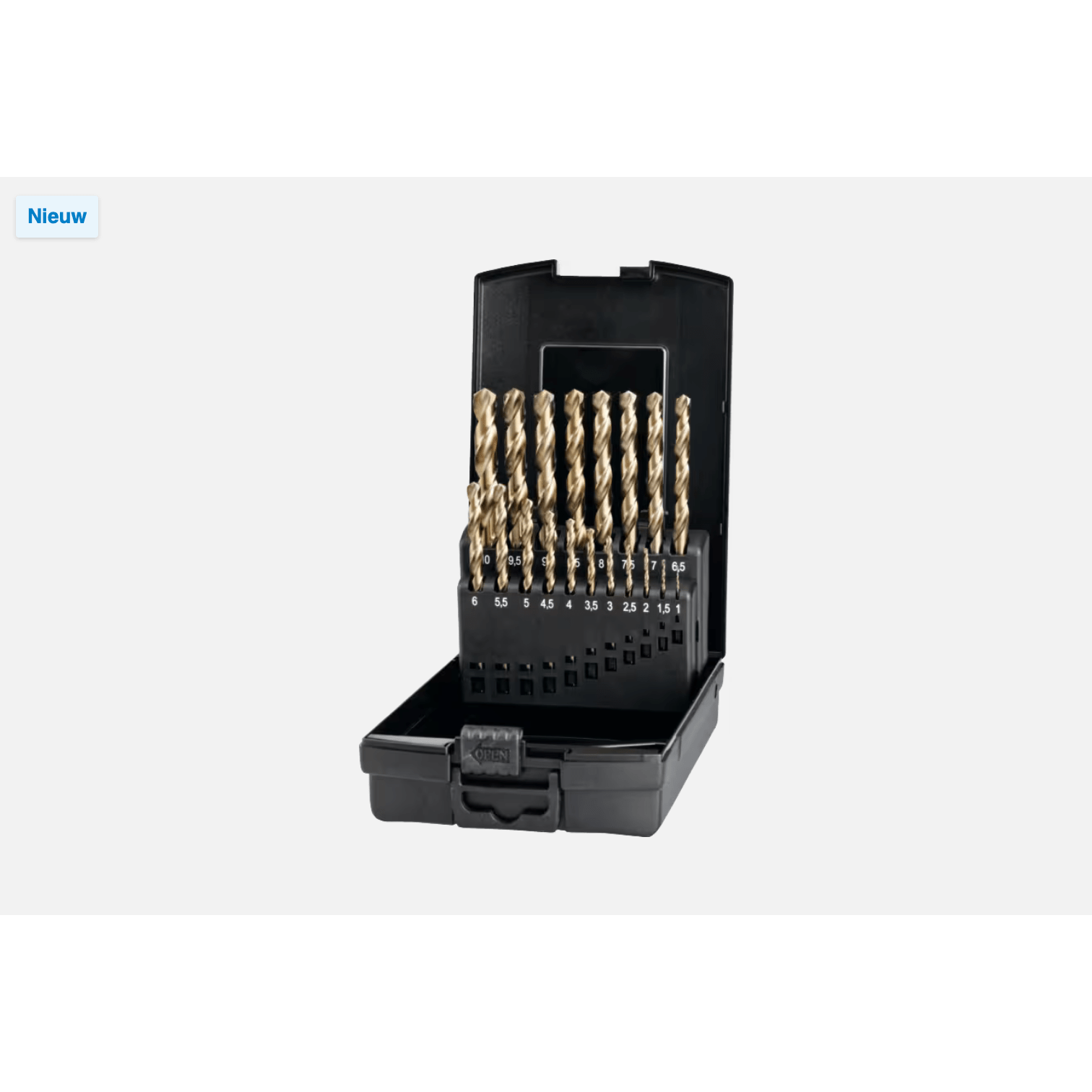 International Tools ECO PRO HSS - E Set Spiraalboren DIN 338 met drievlaks schachtINTERNATIONAL TOOLSMZS Gereedschap
