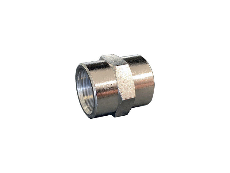 Koppelstuk 1/2" binnendraad x 1/2" binnendraad