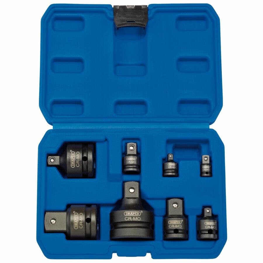 Kracht adapter set, 8dlg-Draper Tools-MZS Gereedschap