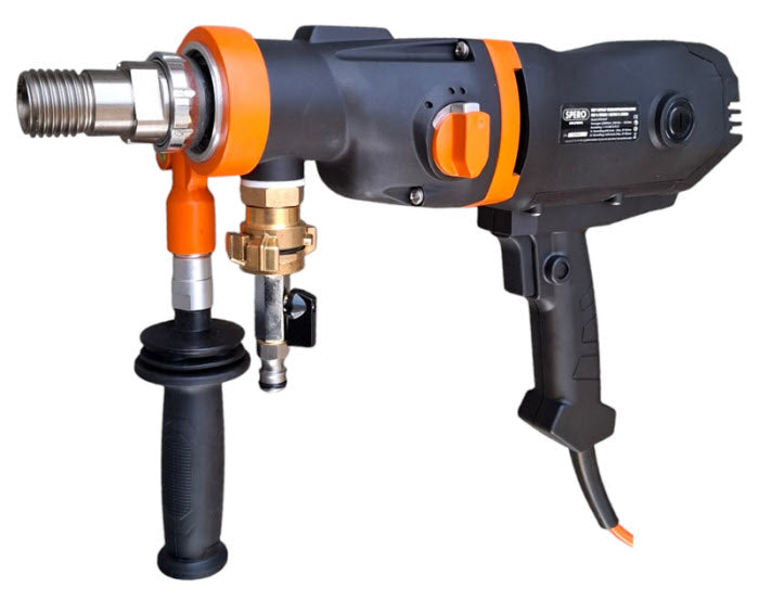Spero 2200 W - Soft Impact 34080 S/min Industrie Diamantboormachine SPB1007P - Nat & Droog Beton