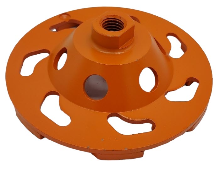 125mm MEDIUM Snake Diamant Komslijpschijf Beton & Coating - SPERO- M14 H=28mm