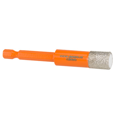 13mm x 40mm Tegelboor Xtreme met Wax - Droog - HEX