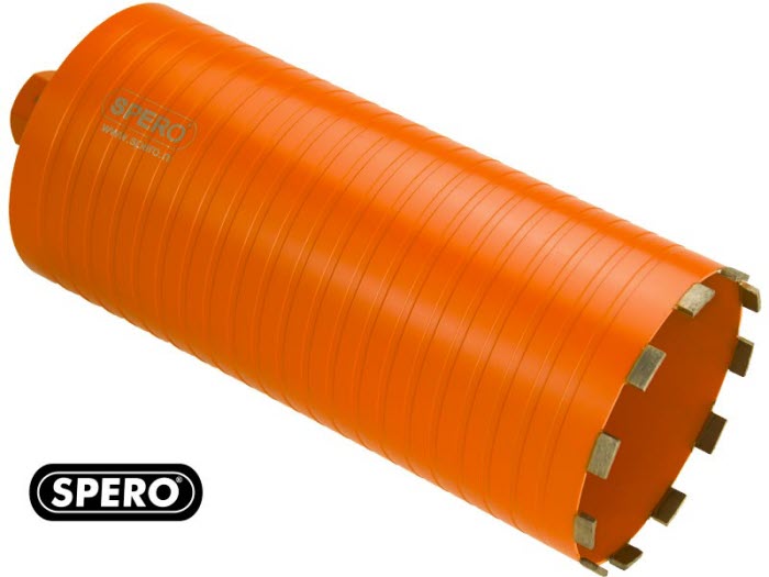 160mm Droog UNC Softimpact BETON Diamantboor PREMIUM L:350mm
