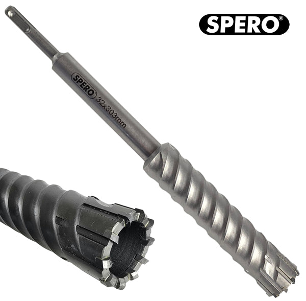 32 x 300mm Rebar Cutter 10 TCT Betonstaal Boor SDS-PLUS