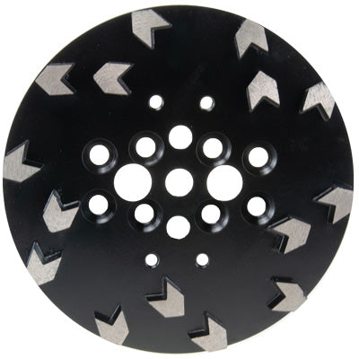 15 ARROW Segment - Coating & Lijm - Fijn - Korrel 30 - Dia:254mm - SBMA30-15 Diamantslijpschijf