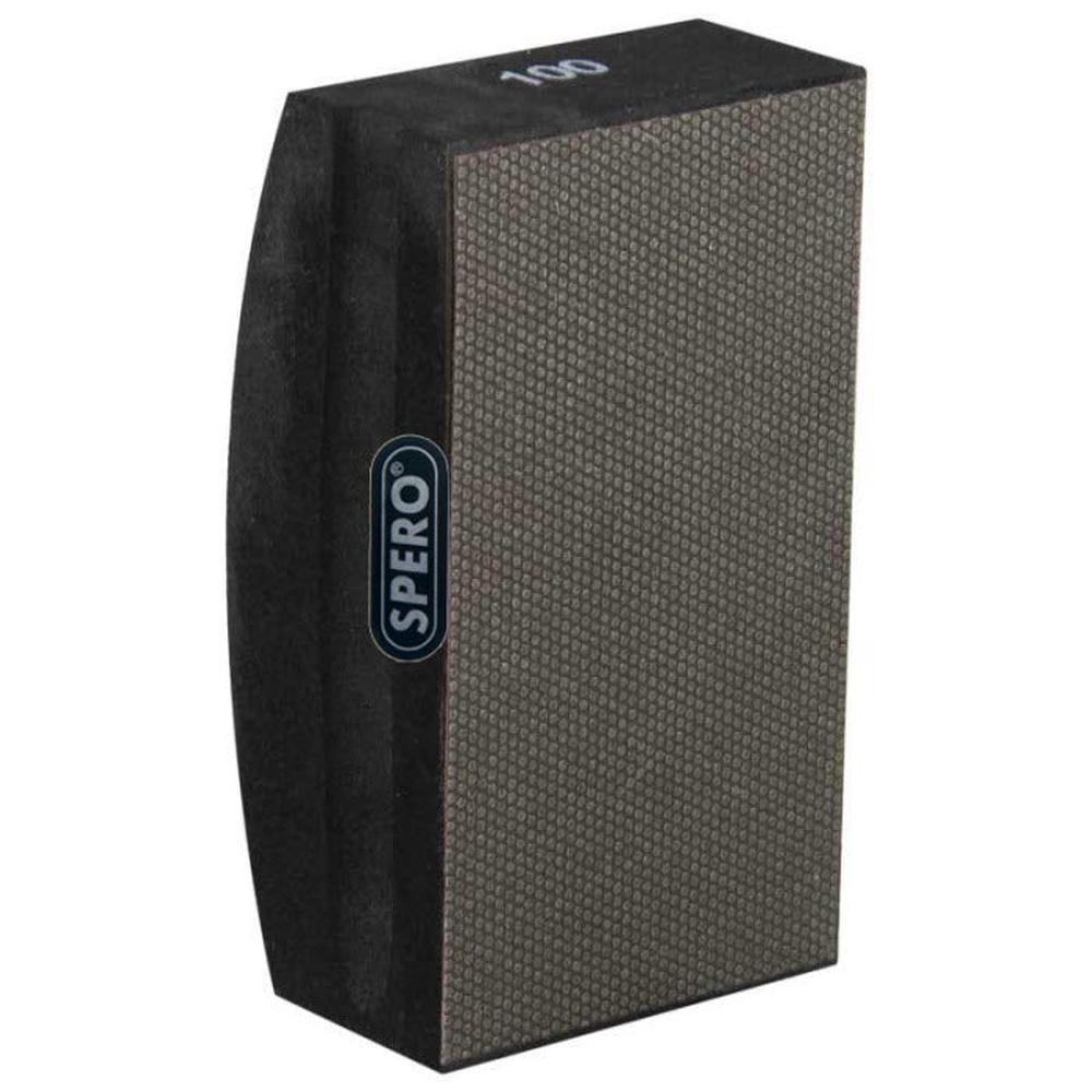 Korrel 100 Diamant handschuurblok afmetingen 58 x 92mm zacht foam