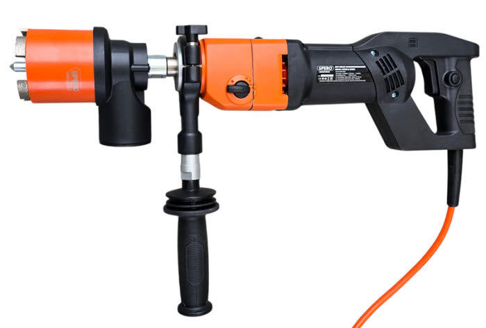 1500Watt - Soft Impact 48000 S/min Diamantboormachine SPB1003S - Droog Beton + 82mm Dozenboor