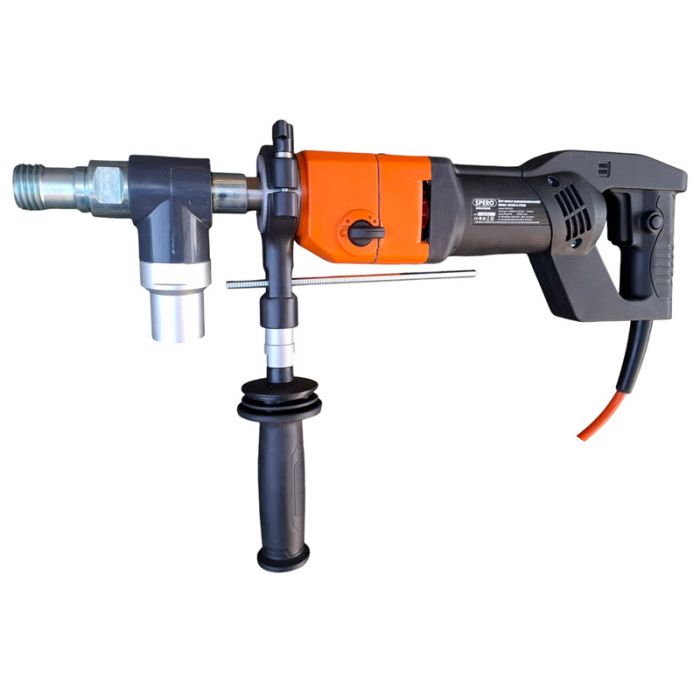 1500Watt - Soft Impact 48000 S/min Diamantboormachine SPB1003S - Droog Beton + UNC Adapter - Spero - MZS TOOLS