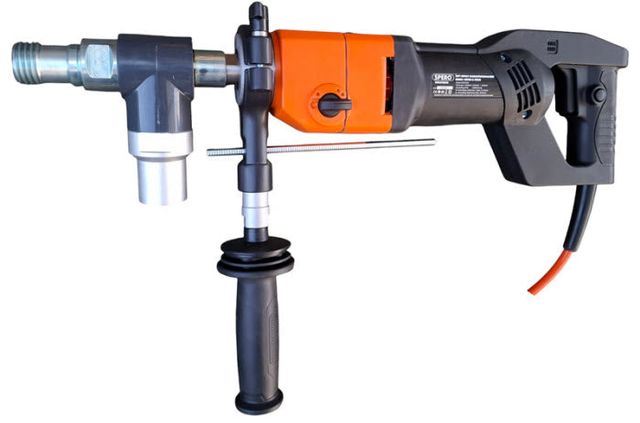 1500Watt - Soft Impact 48000 S/min Diamantboormachine SPB1003S - Droog Beton + UNC Adapter