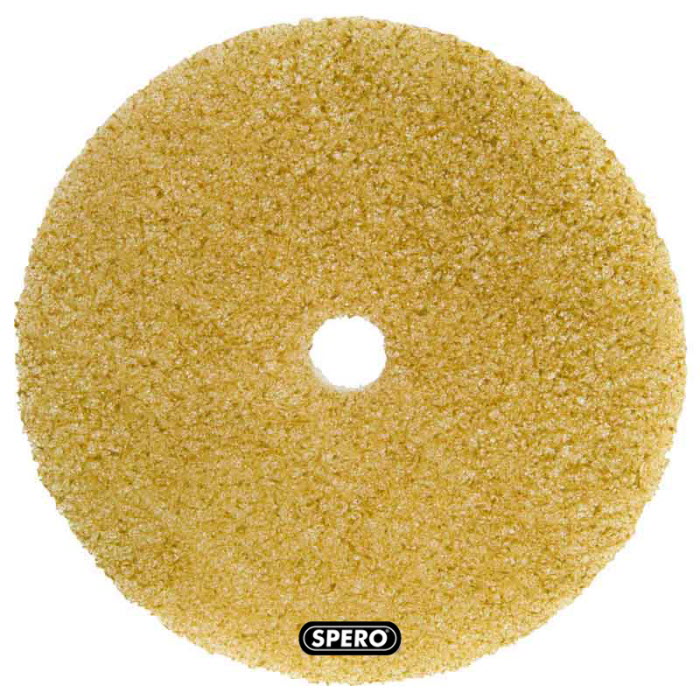 Spero 13 inch Geel Diamant floorpad - Fijn