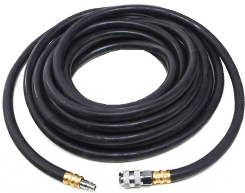 10 meter PRO 3/8" flexibele compressor luchtslang incl. universele koppelingen