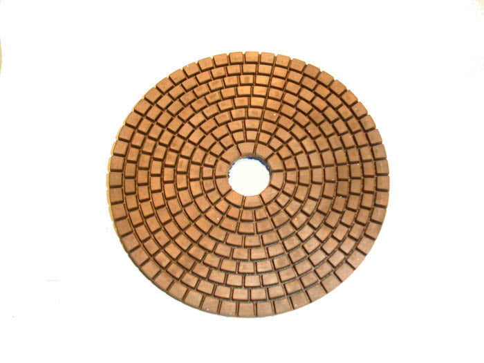 Spero Korrel 100 - 100 mm koper pad - Beton, Terrazzo & Hardsteen Diamant Polijstschijf