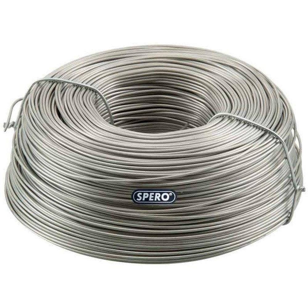 1 rol RVS vlechtdraad 1.25Kg Tbv. SPERO Vlechtdraadhaspel