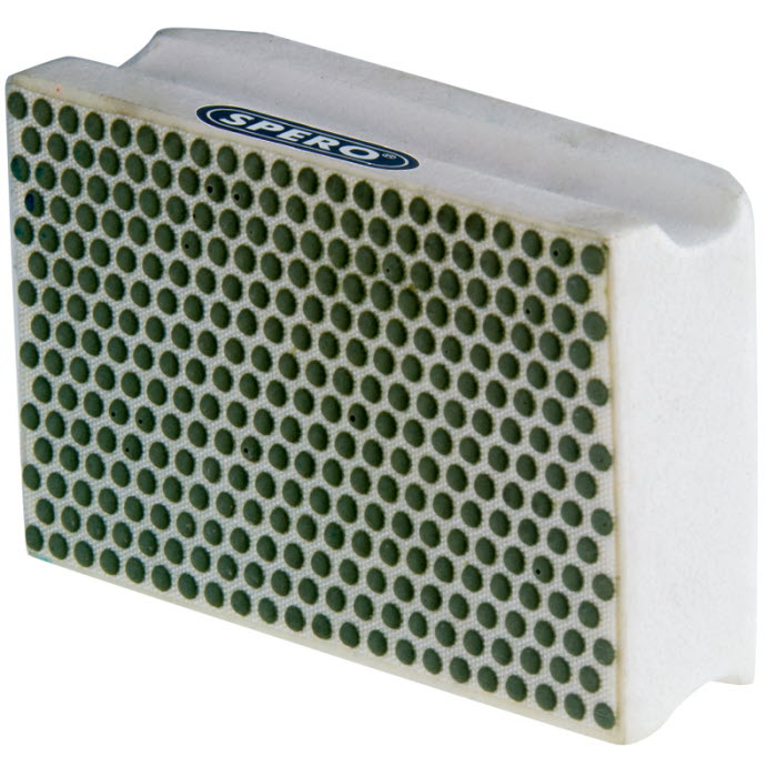 Korrel 800 Diamant handschuurblok afmetingen 58 x 92mm zacht foam