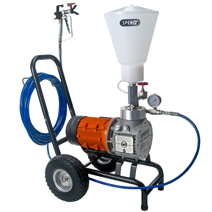 4.0Ltr/Min Airlesspomp LATEX verfspuit 30 liter trechter - SPA101B