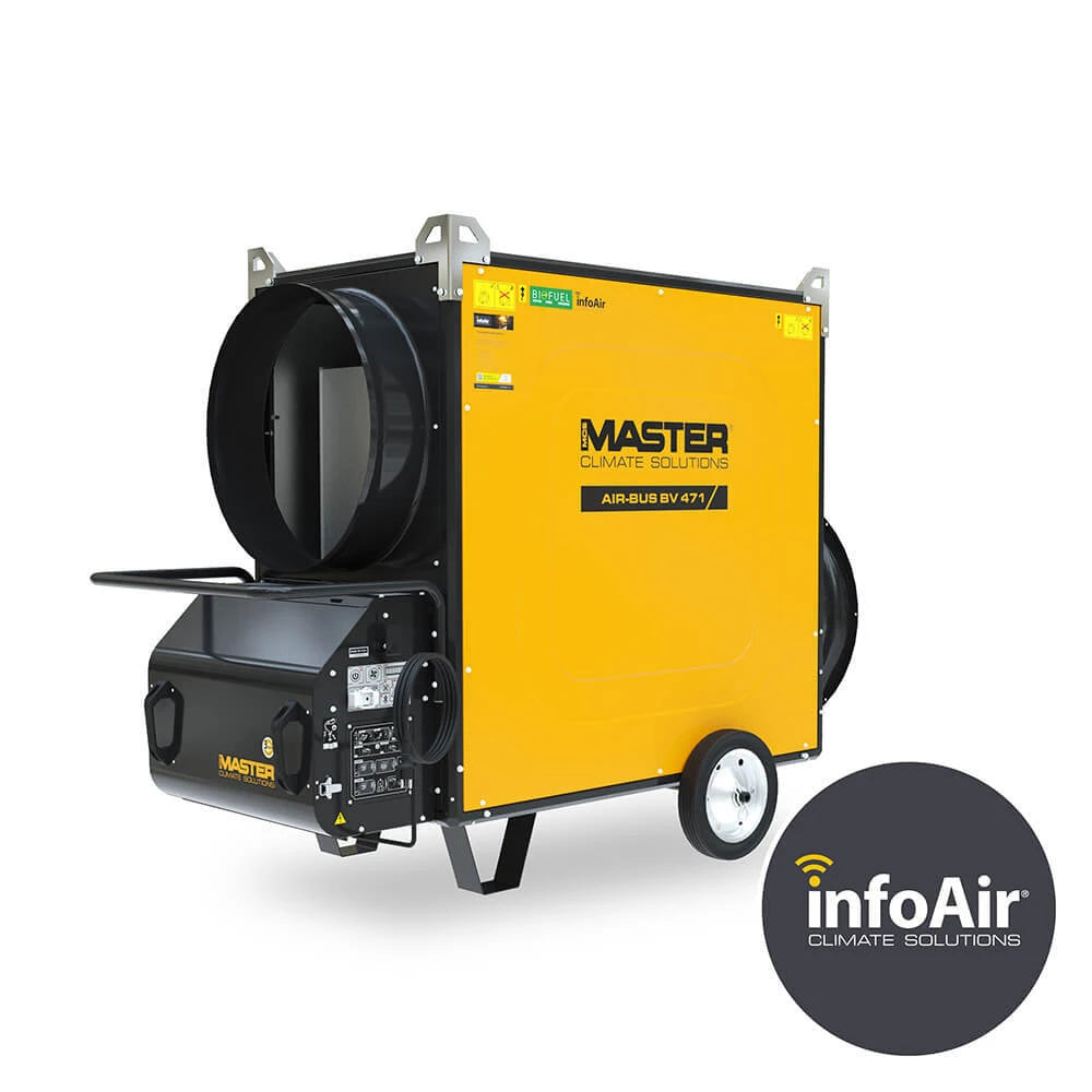 Master BV471-SE InfoAir indirecte diesel heater 136 kW 1-wegs