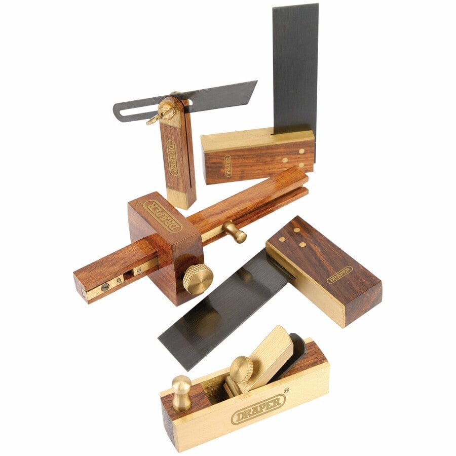 Mini houtwerkset, 5dlgDraper ToolsMZS Gereedschap