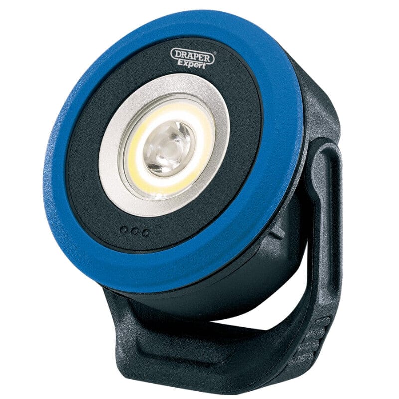 Mini werklamp COB SMD LED, 7W, 670 Lumen, draadloos oplaadbaarDraper ToolsMZS Gereedschap