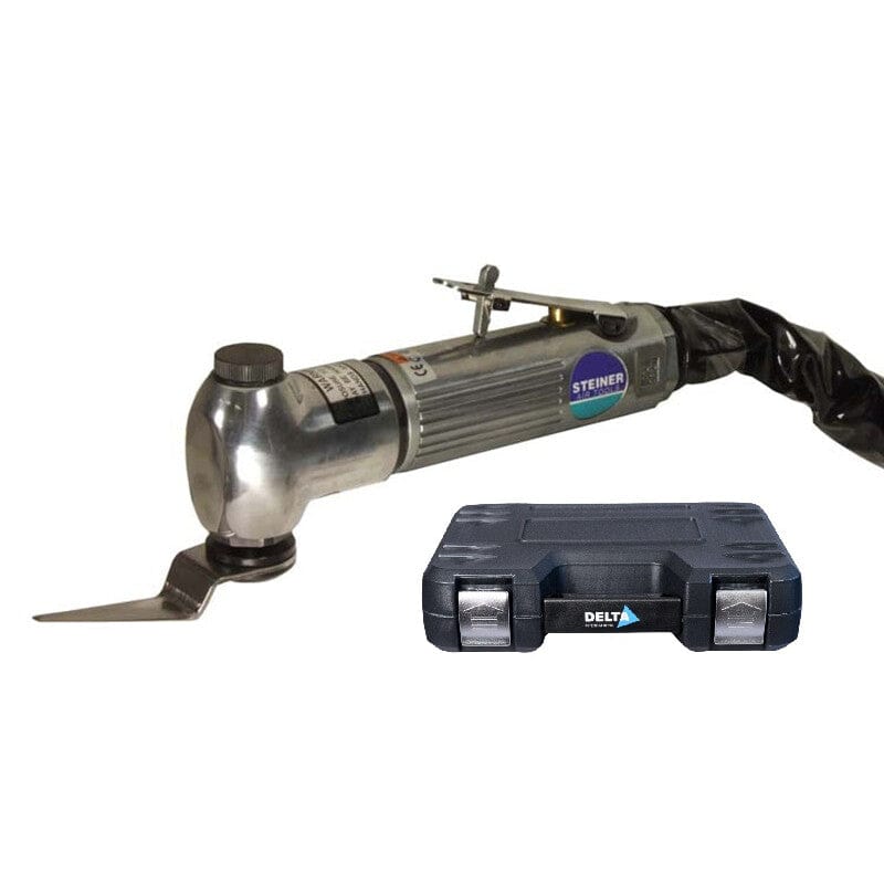 Multisnijder in koffer met acc.Steiner AirtoolsMZS Gereedschap
