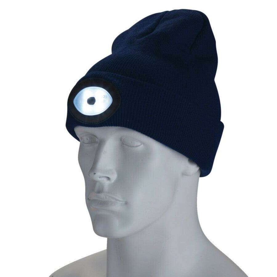 Muts met LED lamp, 1W, 100 Lumen, blauwDraper ToolsMZS Gereedschap