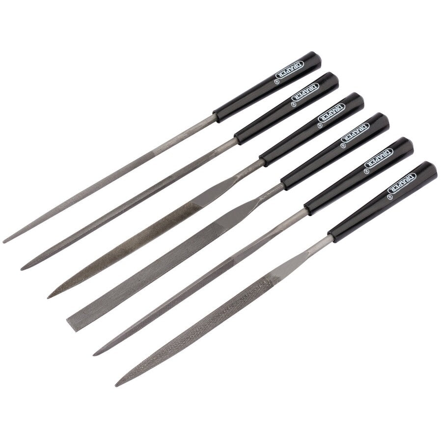 Naaldvijl set 140mm, 6dlg