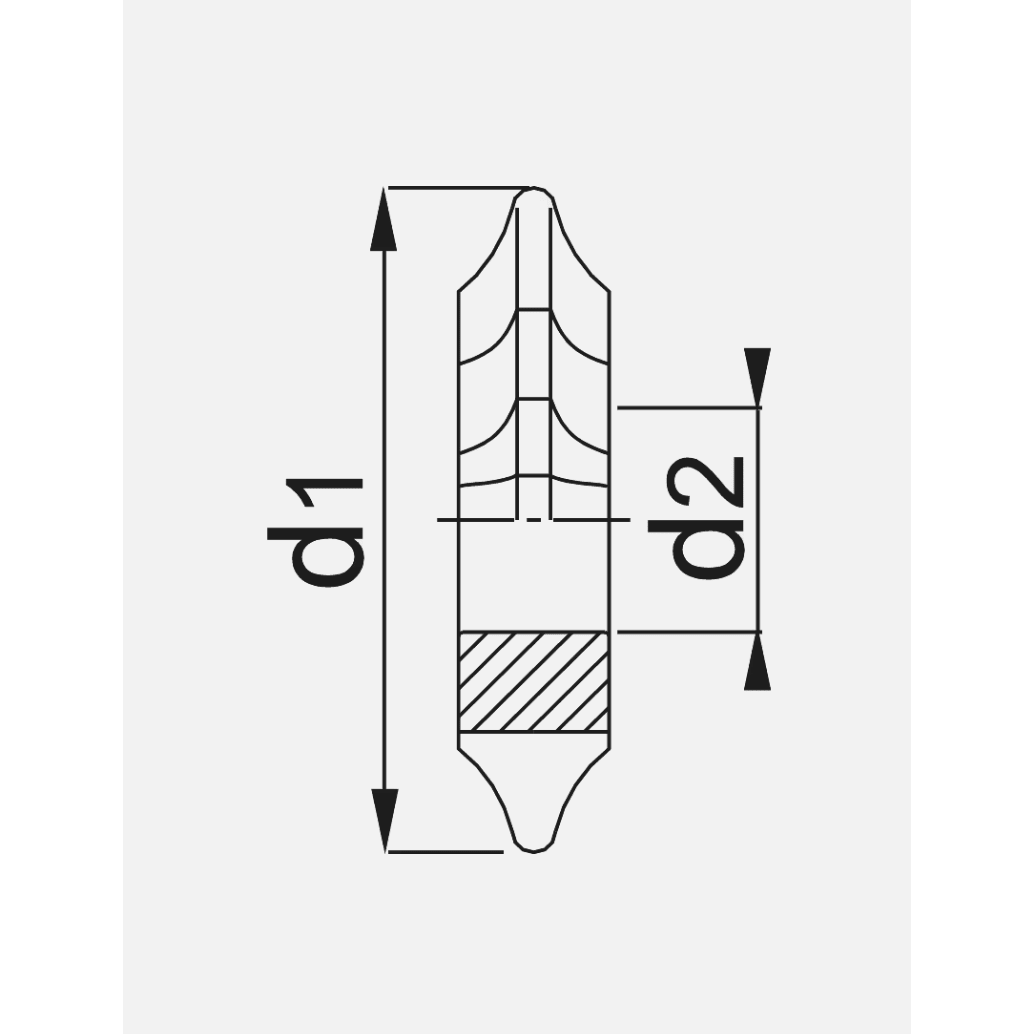 Phantom HSS Moduulfrees DIN 3972 drukhoek 20° – Modul 2,75 t/m 6PhantomMZS Gereedschap