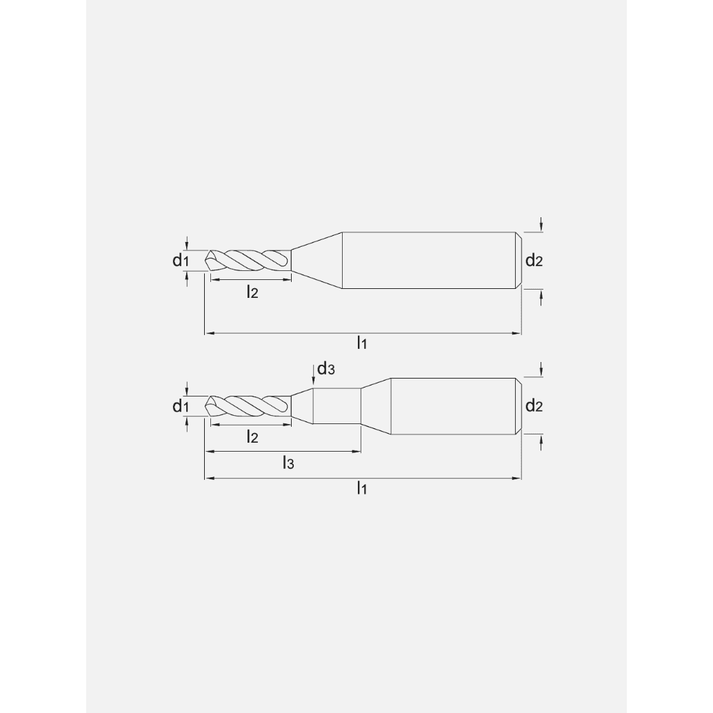 Phantom UNI Volhardmetaal Microboor 5xDPhantomMZS Gereedschap