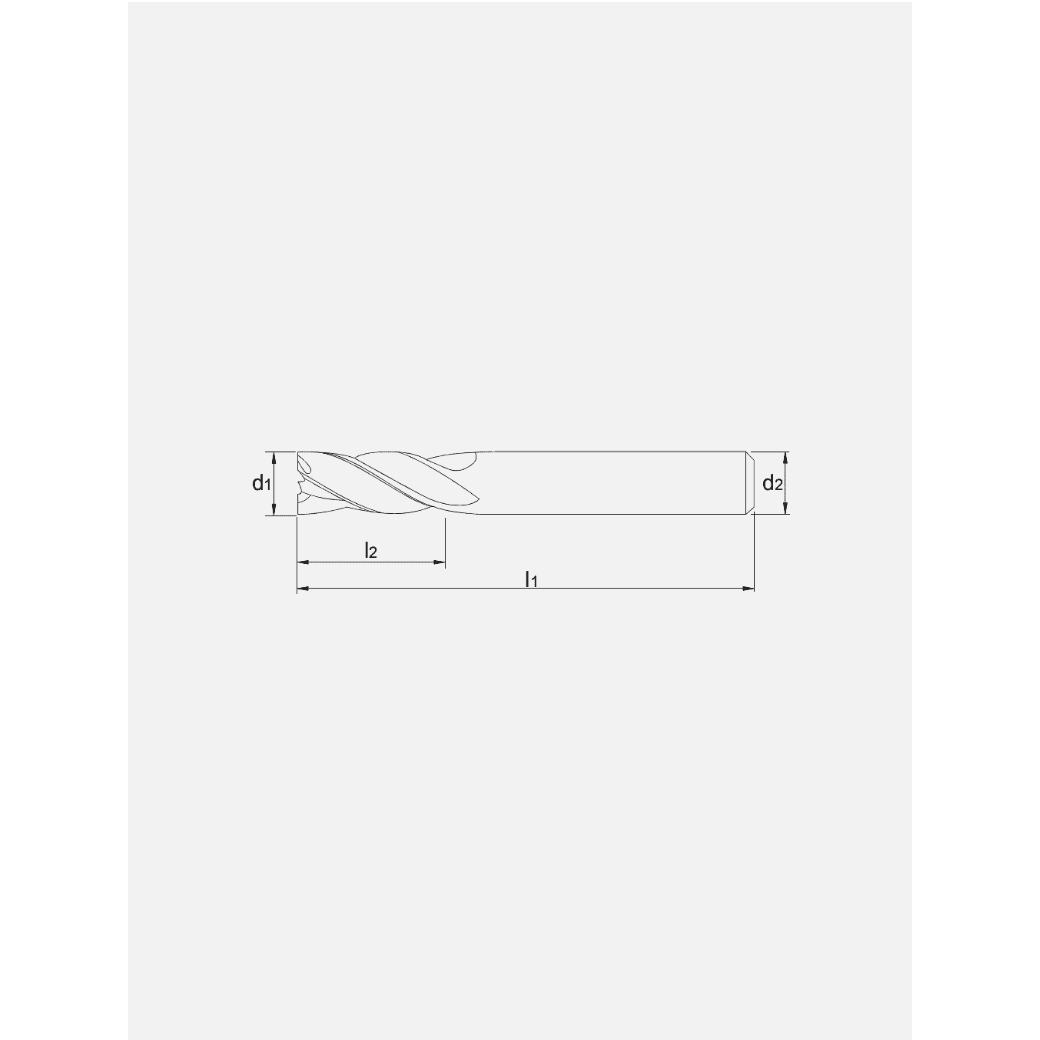 Phantom Volhardmetaal Spiraalboor DIN 6539 3xD (3 snijkanten)PhantomMZS Gereedschap