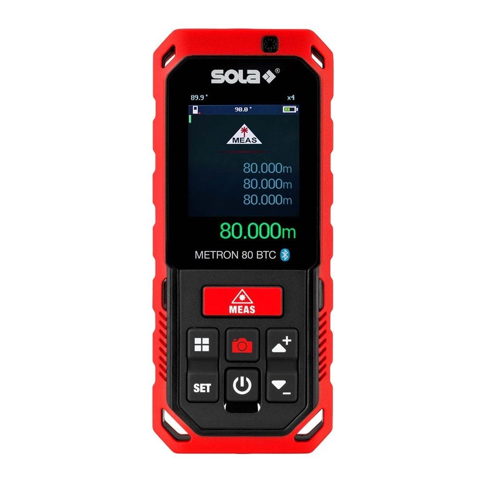 SOLA Laser-afstandsmeters METRON 80 BTC-0