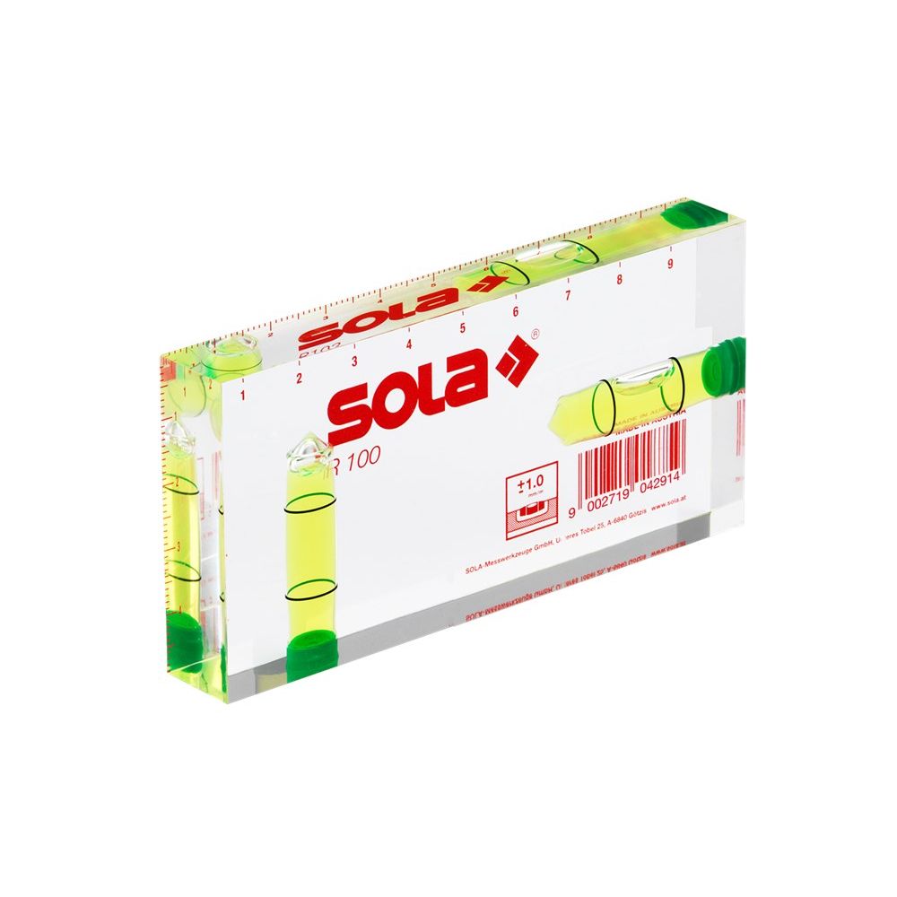 SOLA Compacte waterpas R 100 grün SB-0