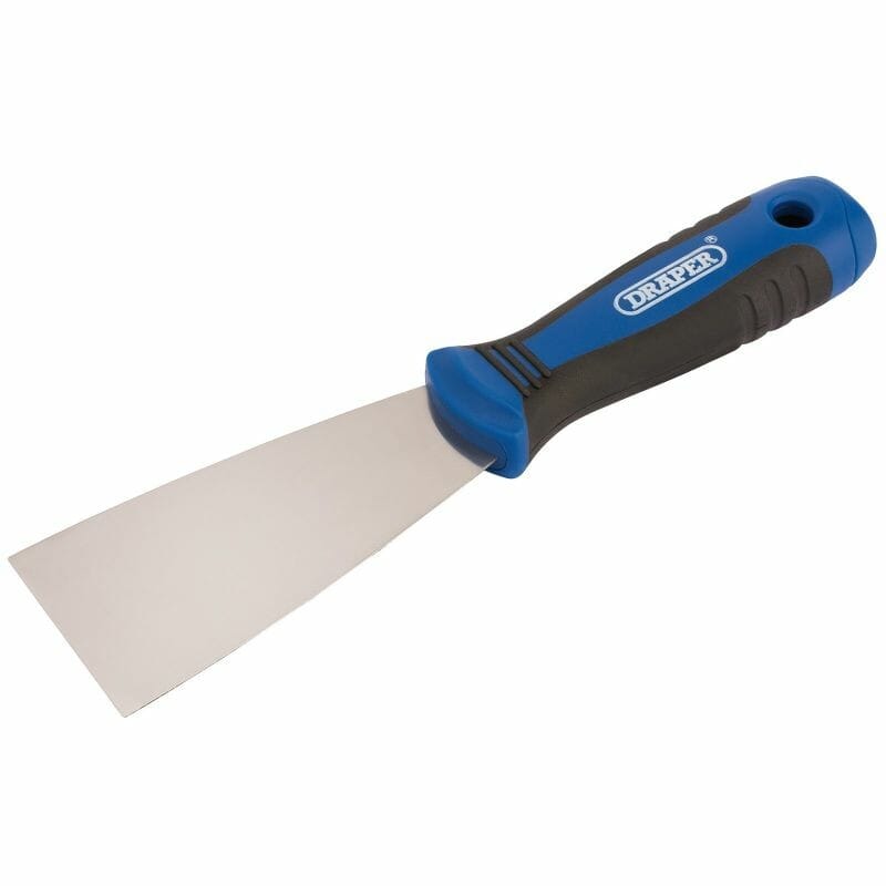 Plamuurmes 50 mm – RVS blad | Draper Tools-Draper Tools-MZS Gereedschap