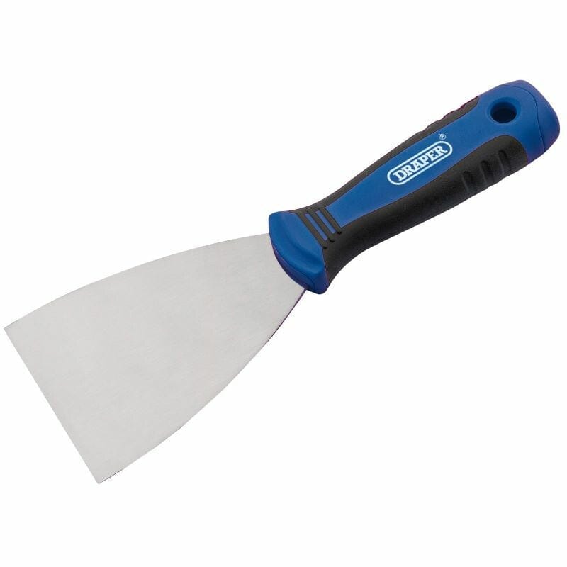 Plamuurmes 75 mm – RVS – Ergonomische Handgreep | Draper Tools-Draper Tools-MZS Gereedschap