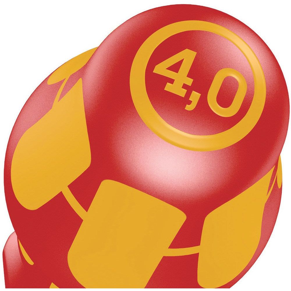 160 IS VDE GEÏSOLEERDE ZAAGSNEDE SCHROEVENDRAAIER, KLING MET GEREDUCEERDE DIAMETER, 0.8 X 4.0 X 100-3