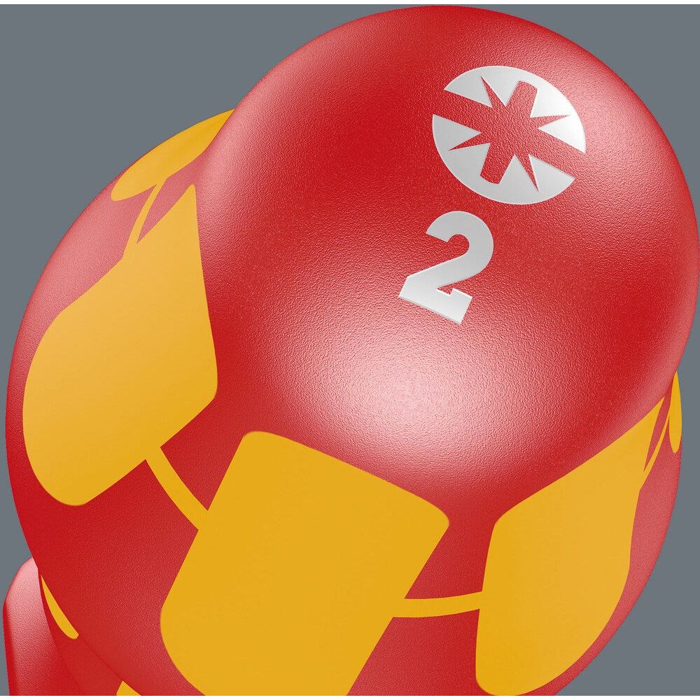 165 IS SCHROEVENDRAAIERSET KRAFTFORM PLUS SERIE 100. MET GEREDUCEERDE KLINGDIAMETER, PZ/S # 1 + 2-8