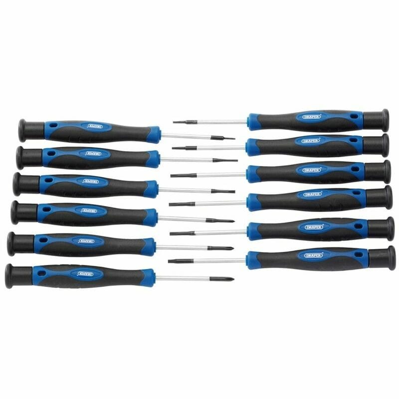 Precisie schroevendraaierset, 12dlgDraper ToolsMZS Gereedschap