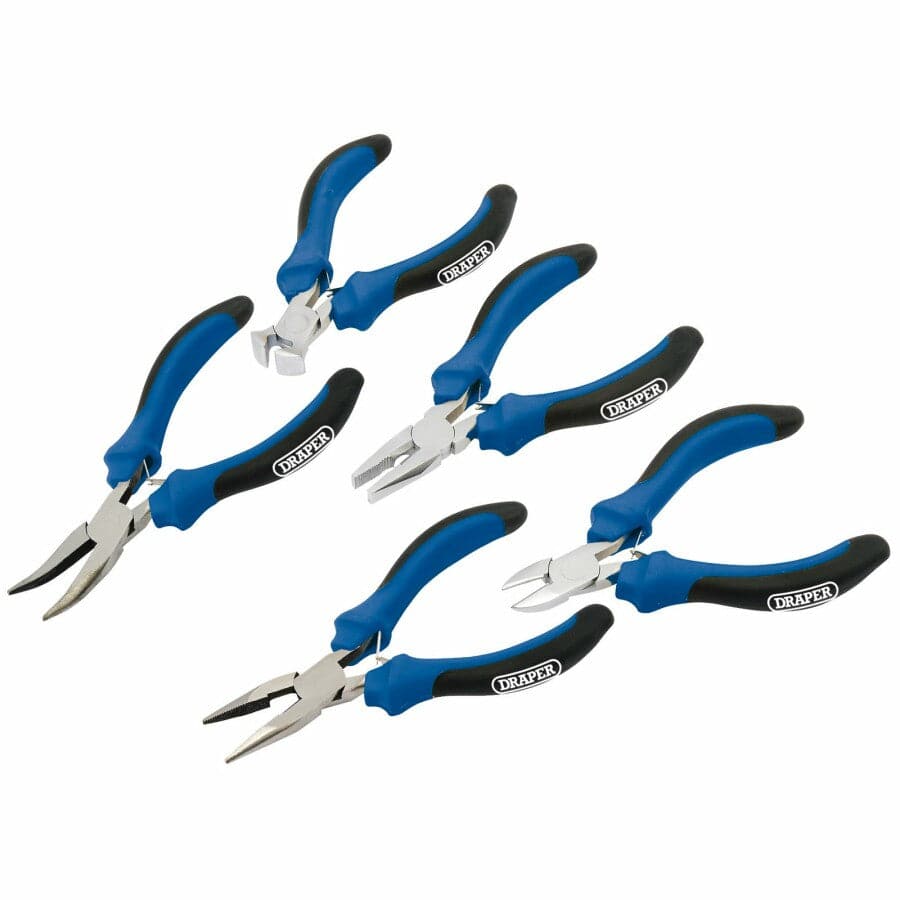 Precisie tangenset mini, 5dlgDraper ToolsMZS Gereedschap
