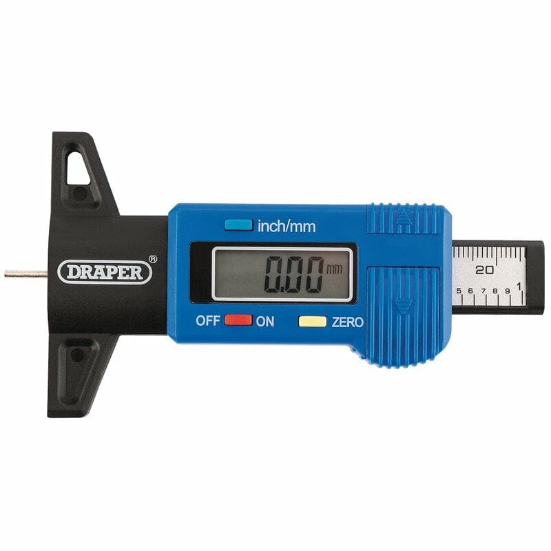 Profieldiepte meter, digitaalDraper ToolsMZS Gereedschap
