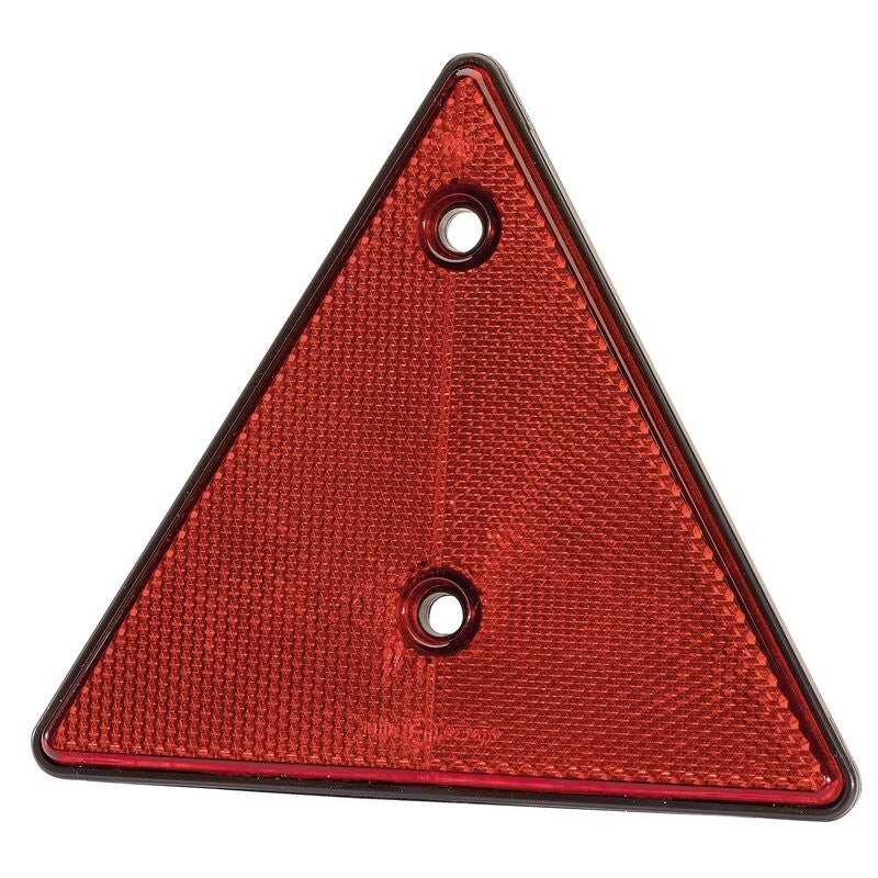 Reflector driehoek rood, 2st