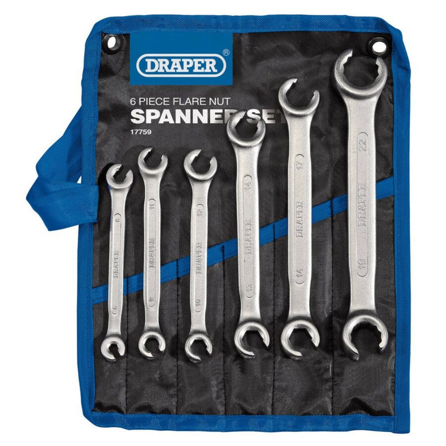 Remleiding sleutelset, 6dlg-Draper Tools-MZS Gereedschap