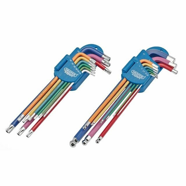 Resi torx en inbussleutel set, 18dlgDraper ToolsMZS Gereedschap
