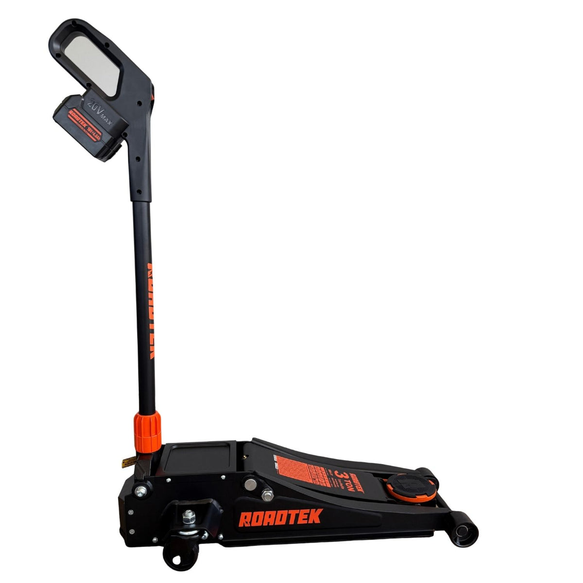 Elektrische garagekrik laag profiel 3 ton met 18V accu