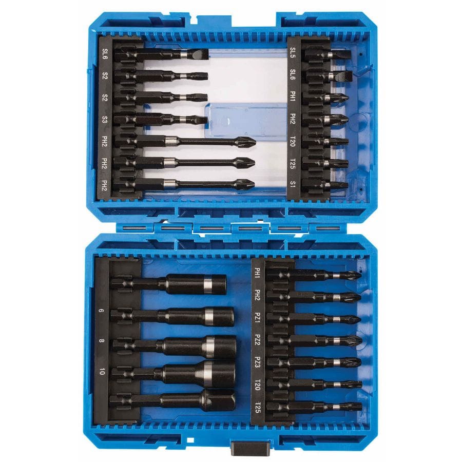 Slagbitset 1/4" in cassette, 26dlgDraper ToolsMZS Gereedschap
