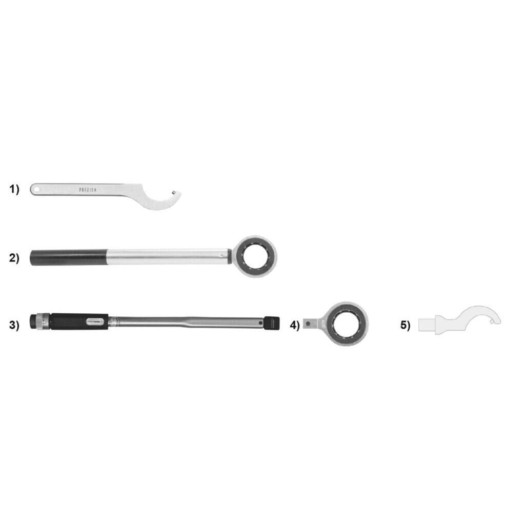 PREZISO Spantangopname HSK 63-F voor 462HP (OZ25) spantangen 21017-0-00063F