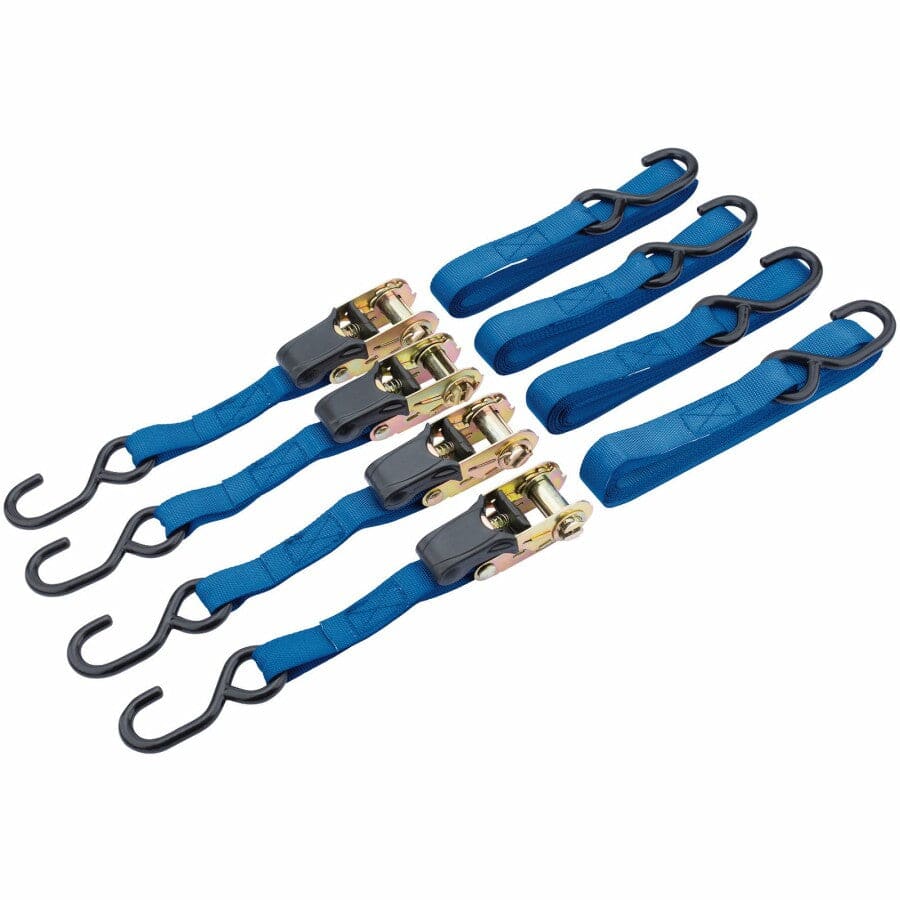 Spanband 250 kg set 5 m x 25 mm (4-delig) | Draper Tools-Draper Tools-MZS Gereedschap