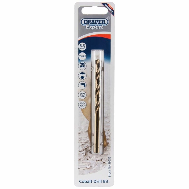 Spiraalboor 8.3mm, CobaltDraper ToolsMZS Gereedschap